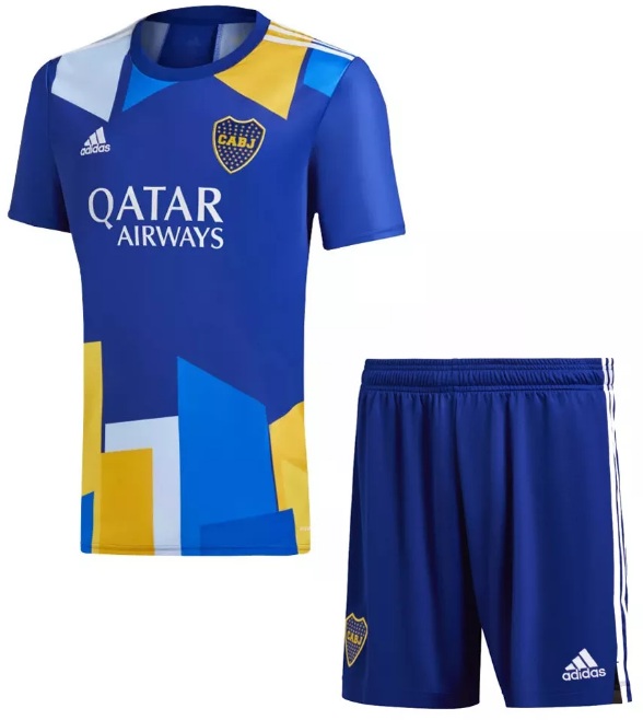 Kit infantil III Boca Juniors 2021 Adidas oficial